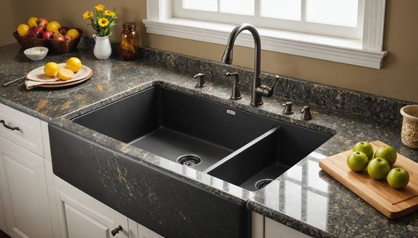Évier en granit ou en résine : lequel choisir pour votre cuisine ?